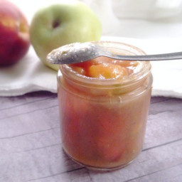 Slow-cooked Apple and Peach Butter