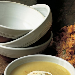 Slow-cooked Celery and Celeriac Soup