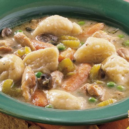 Slow-Cooked Chicken and Dumplings