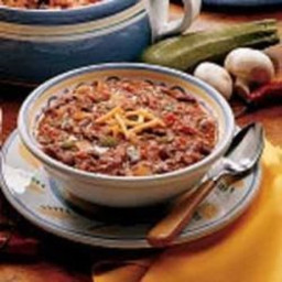 Slow-Cooked Chili