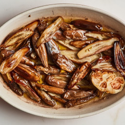Slow-Cooked Eggplant with Lemon and Fennel Seeds