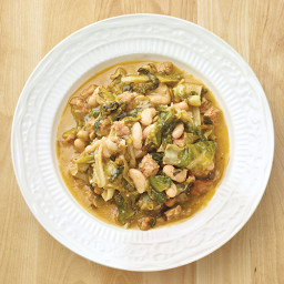 Slow-Cooked Escarole and Beans