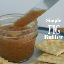 Slow Cooked Fig Butter