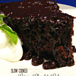 Slow Cooked German Chocolate Cake