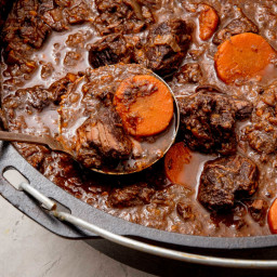 Slow-Cooked Red Wine Beef Stew