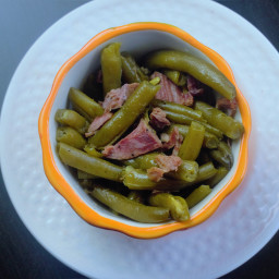 Slow Cooked Southern Green Beans