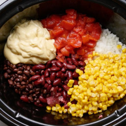 Slow cooker 8 can taco soup