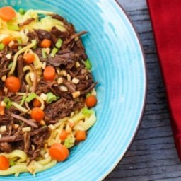 Slow Cooker Asian Beef Recipe #WeekdaySupper