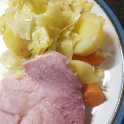 Slow Cooker Bacon and Cabbage