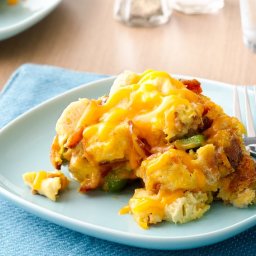 Slow-Cooker Bacon, Egg and Cheese Casserole
