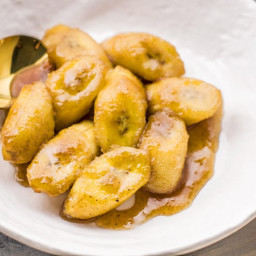 Slow Cooker Bananas Foster