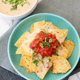 Slow Cooker Bean and Cheese Queso
