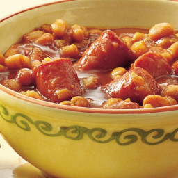 Slow-Cooker Beans and Wieners