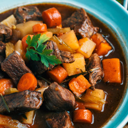 Slow Cooker Beef And Rutabaga Stew Recipe