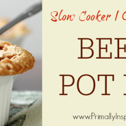 Slow Cooker Beef Pot Pie (Grain Free, Paleo)