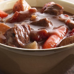 Slow-Cooker Beef Stew with Shiitake Mushrooms