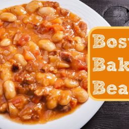 Slow Cooker Boston Baked Beans