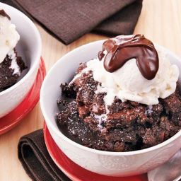 Slow-Cooker Brownie Pudding Cake