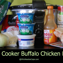 Slow Cooker Buffalo Chicken Pasta