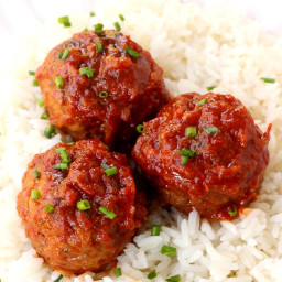 Slow Cooker Cabbage Roll Meatballs