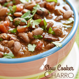 Slow Cooker Charro Beans