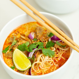 Slow-cooker Chiang Mai Noodle Soup