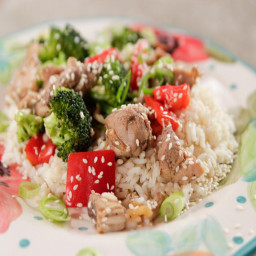 Slow cooker chicken and broccoli 