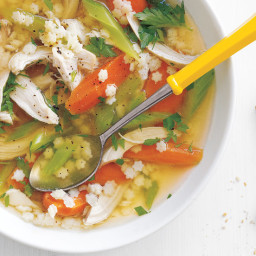 Slow-Cooker Chicken and Pasta Soup