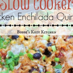 Slow Cooker Chicken Enchilada Quinoa