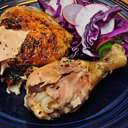 Slow Cooker Chicken Legs with Herb Rub