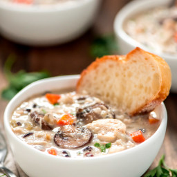 Slow Cooker Chicken Wild Rice Soup