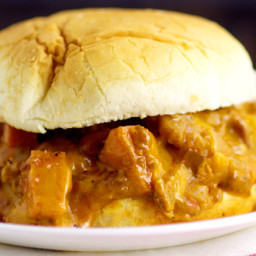 Slow Cooker Chili Cheese Dog Sloppy Joes