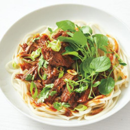 Slow-Cooker Chinese Beef Stew with Noodles