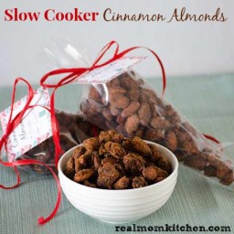 Slow Cooker Cinnamon Almonds