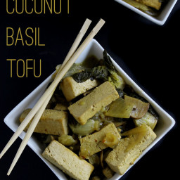 Slow-Cooker Coconut Basil Tofu