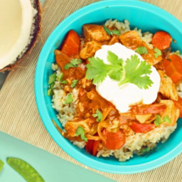 Slow Cooker Coconut Chicken Curry Recipe