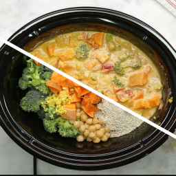 Slow Cooker Coconut Curry Recipe by Tasty