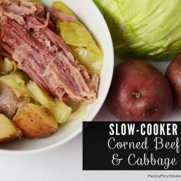 Slow Cooker Corned Beef and Cabbage
