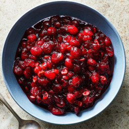 Slow Cooker Cranberry Sauce With Port and Orange