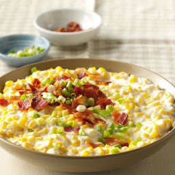Slow Cooker Creamed Corn with Bacon Recipe