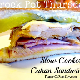 Slow Cooker Cuban Sandwiches