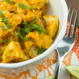 Slow Cooker Curried Chicken and Butternut Squash
