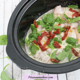 Slow Cooker Dairy-Free Tuscan Chicken