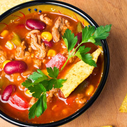 Slow Cooker: Easy Taco Soup