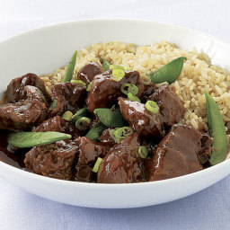 Slow-Cooker Five-Spice Pork with Snap Peas