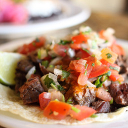 Slow-Cooker Flank Steak Tacos