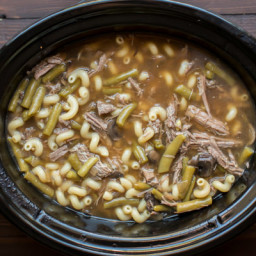 Slow Cooker French Dip Soup