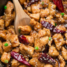 Slow Cooker General Tso’s Chicken (+ Instant Pot) MEAL PREP + VIDEO