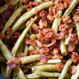 Slow Cooker Green Beans Recipe