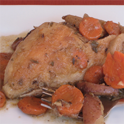 Slow Cooker Herb Chicken and Vegetables